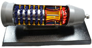 Turbojet Gas Engine Desktop Model, 16" Length
