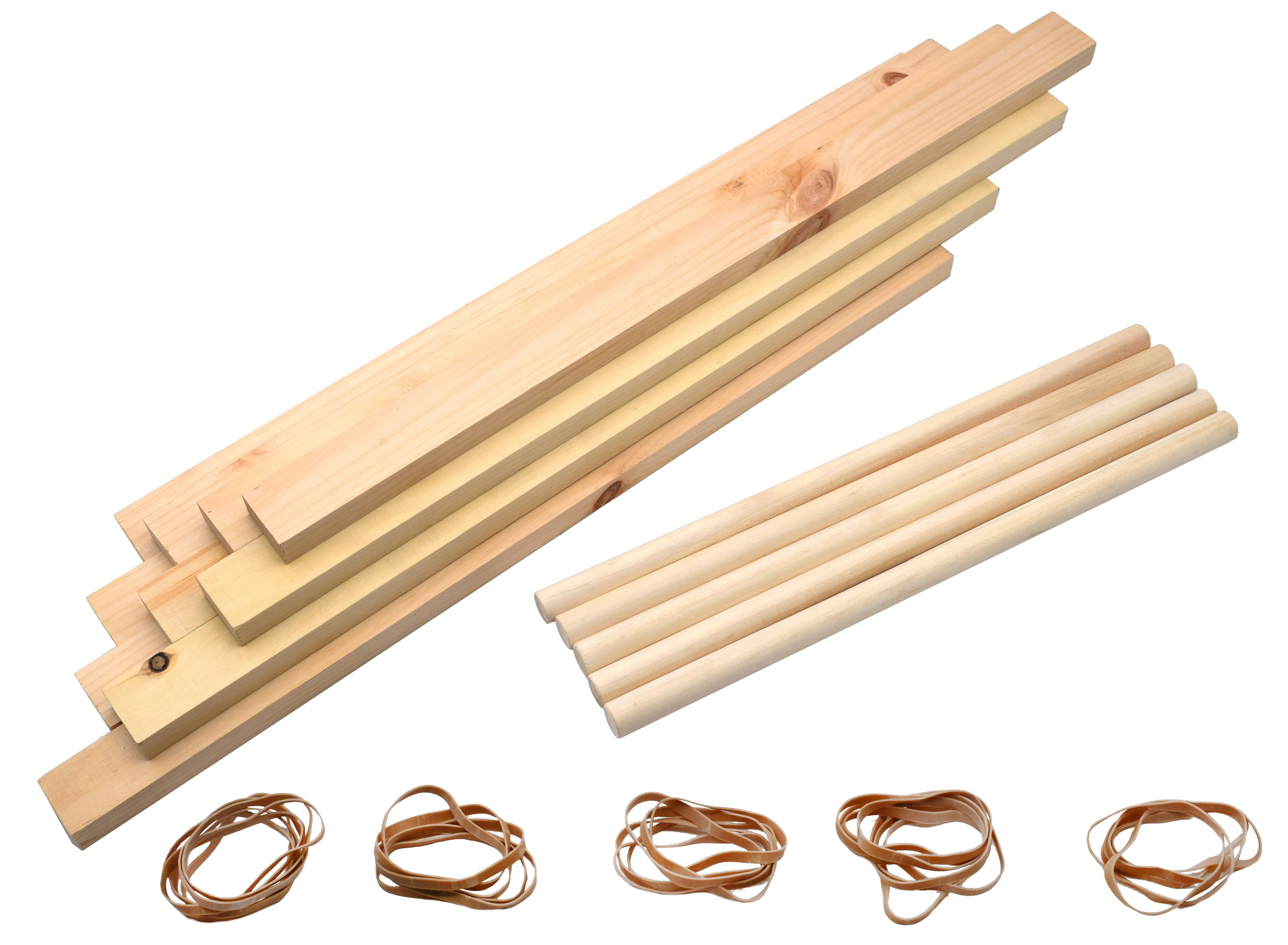 Leonardo da Vinci Bridge Physics Demonstration Kit, 5-Foot Span
