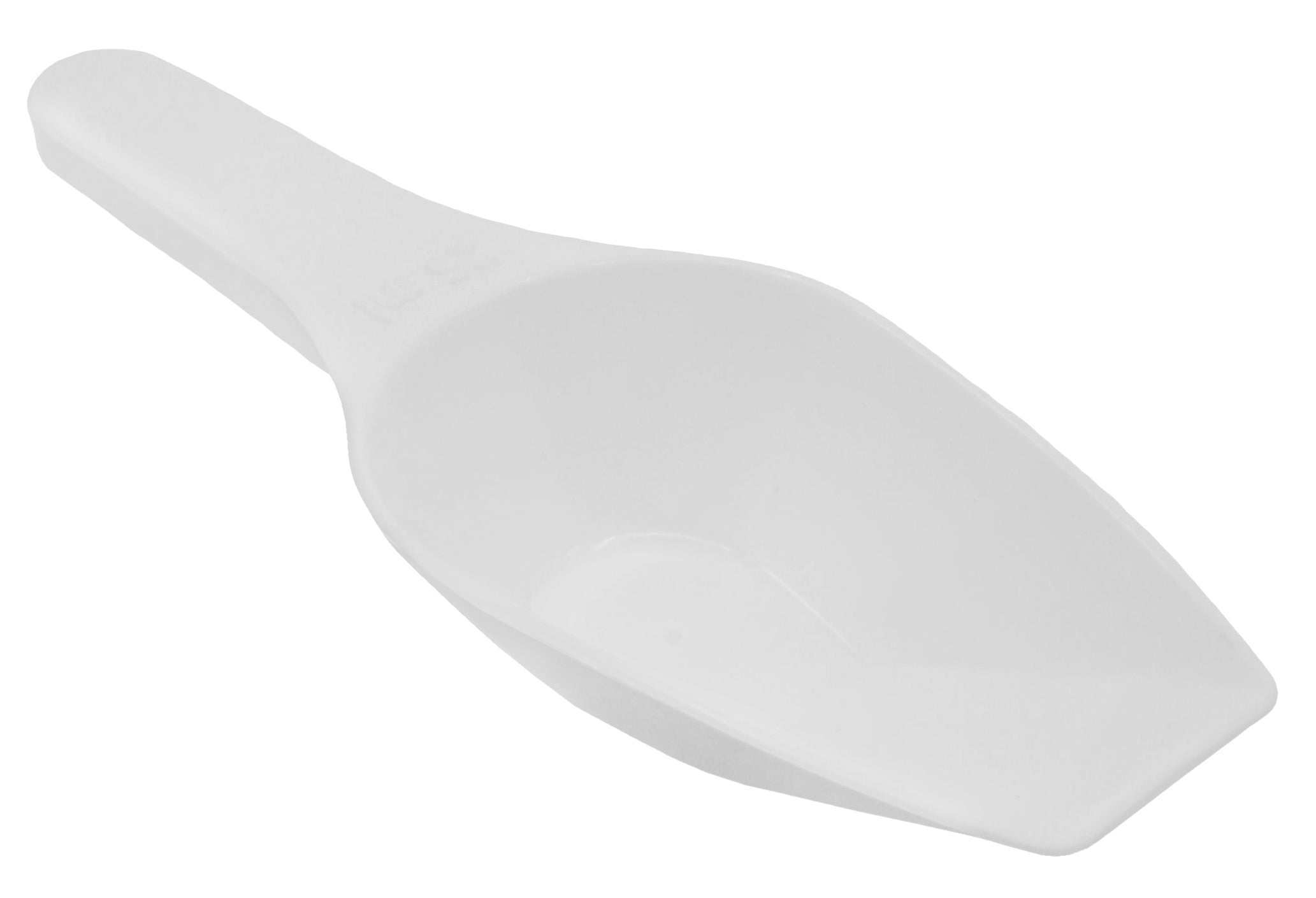 Autoclavable Polypropylene Scoop with Flat Bottom