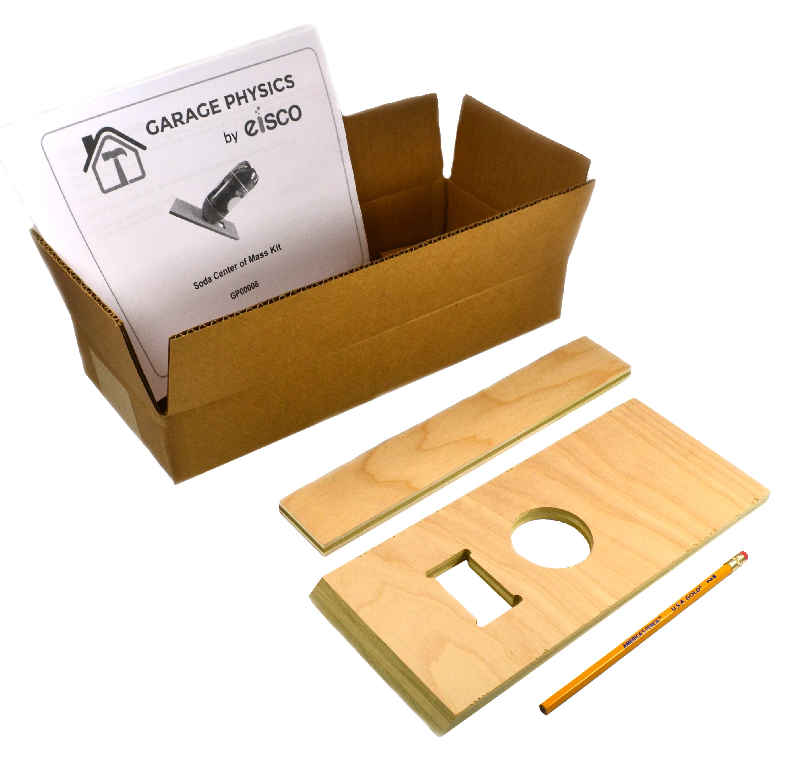 Garage Physics Soda Can Center of Mass Kit