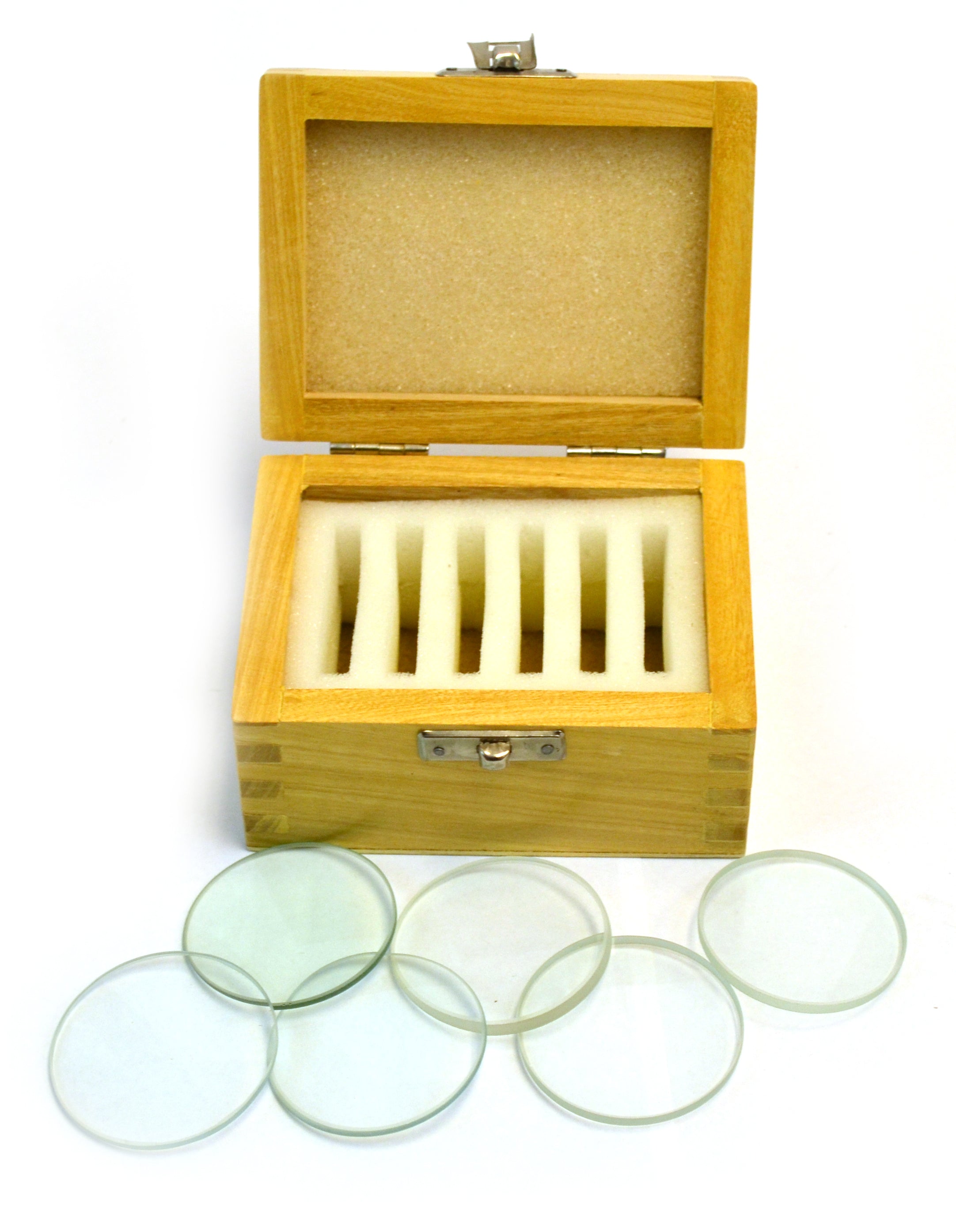 6-Piece Acrylic Lens Set, 50mm (Convex, Concave, Plano, Meniscus)