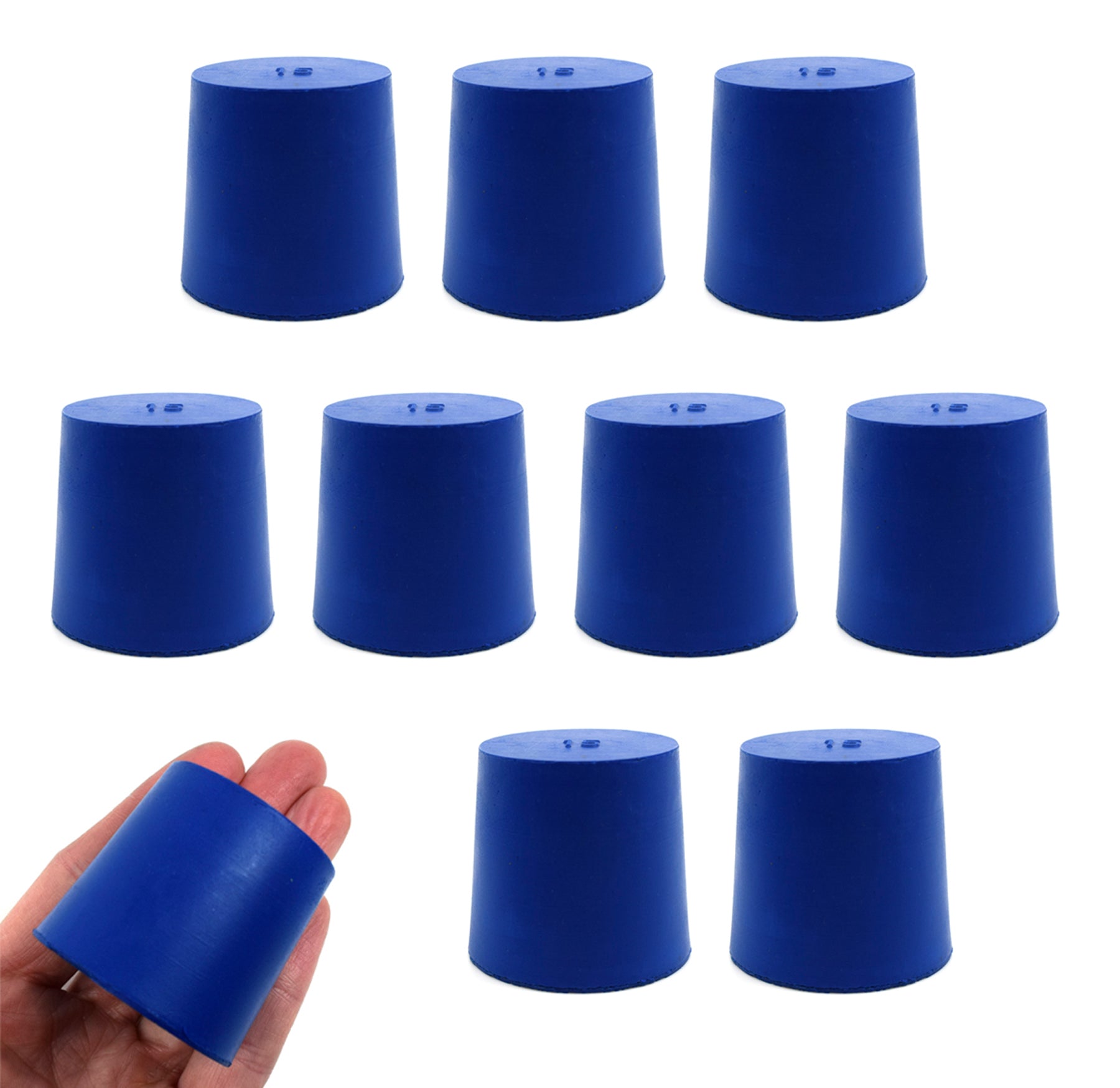 Solid Neoprene Stopper, 10-Pack