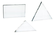 3-Piece Large Acrylic Block Set for Light Demonstrations (Rectangle, Equilateral, Right Isosceles)