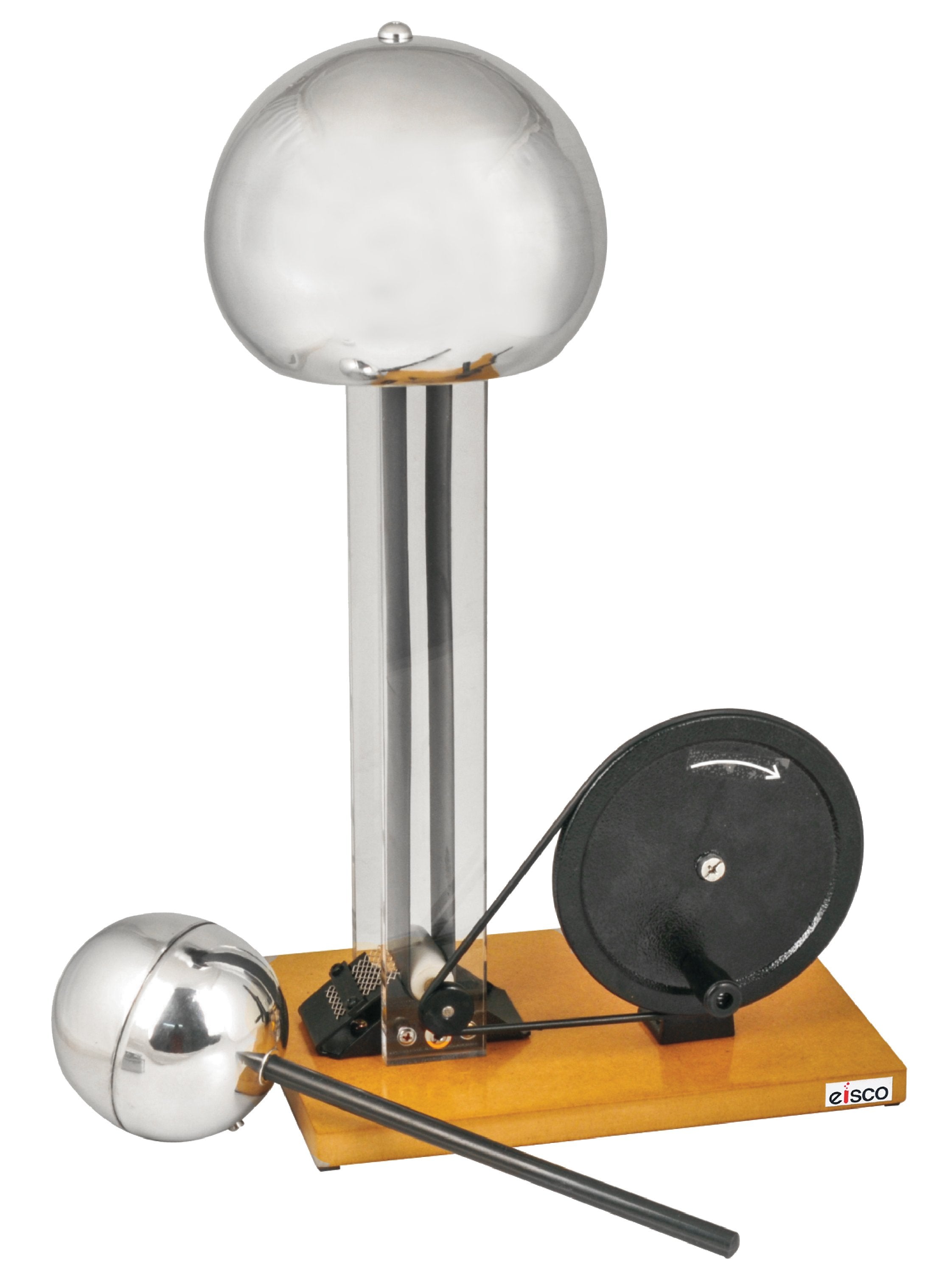 Hand-Crank Van de Graaff Generator, 100,000V