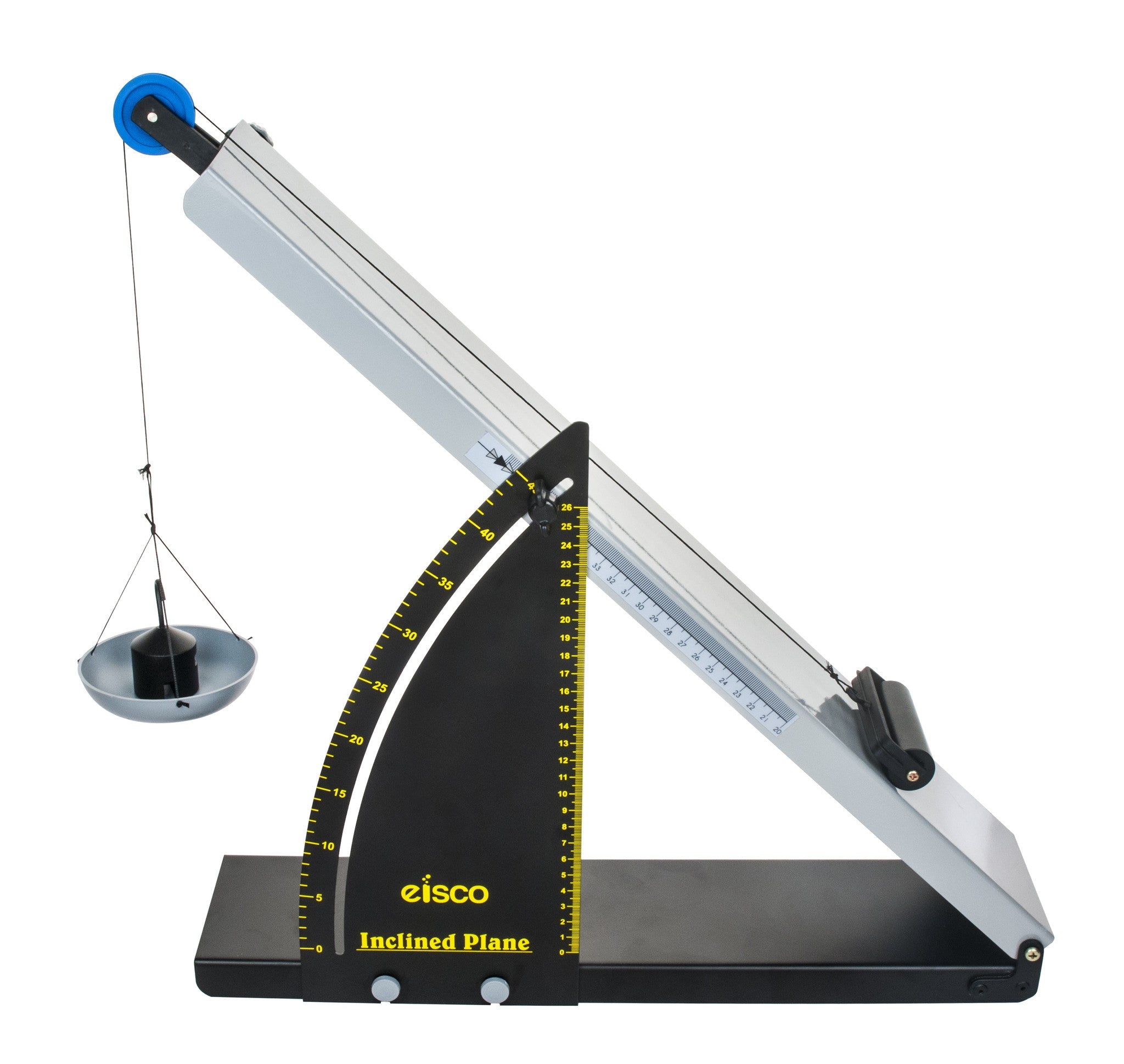 Deluxe Inclined Plane with Precision Arc, Pan, and Roller