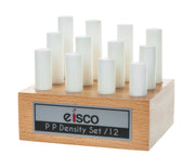 12-Piece Polypropylene Density Cylindrical Bars Set with Wooden Storage