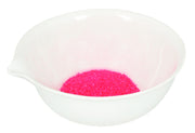 Round Bottom Evaporating Basin with Spout, 100mm Diameter, Porcelain