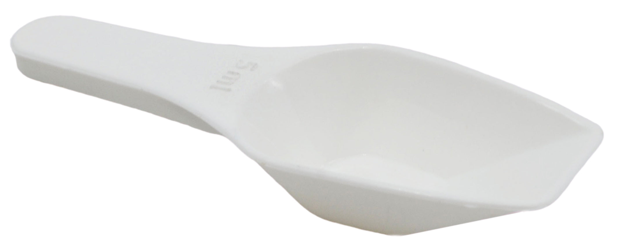 Autoclavable Polypropylene Scoop with Flat Bottom