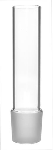 Plain End Single Cone Adapter, 34/35, 5.6 inch Shank, Borosilicate Glass