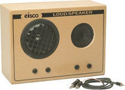 Large Double Wooden Loudspeaker