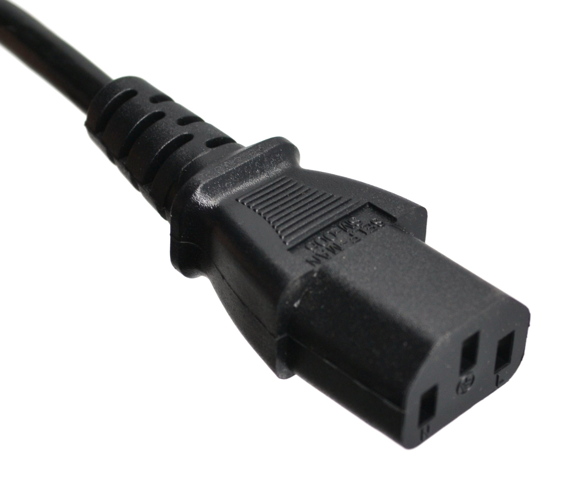 Universal 3-Prong Power Cord, 125V, 2m