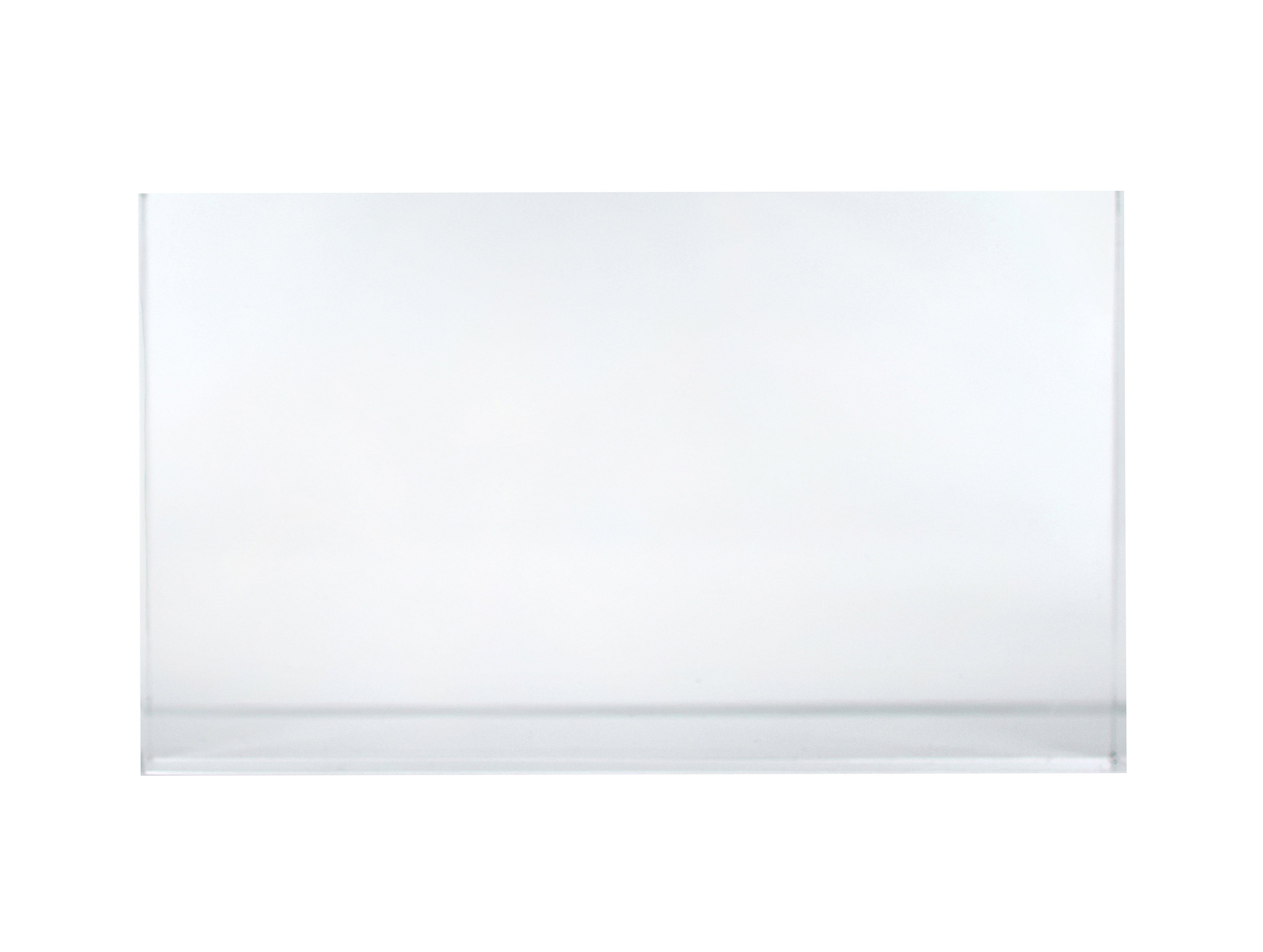 Rectangular Refraction Acrylic Block, 125 x 65 x 18mm