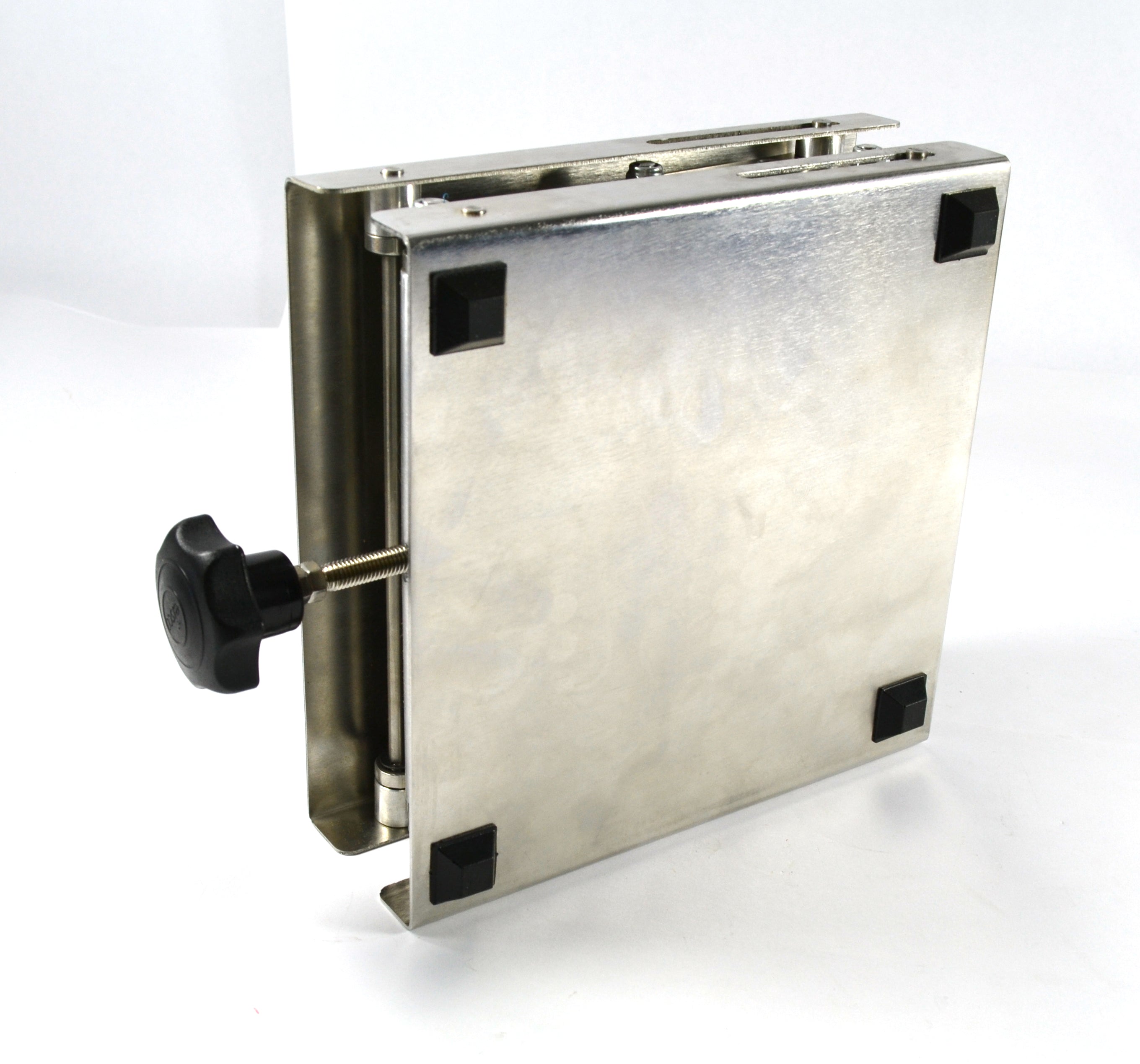 Stainless Steel Lab Jack, 8 x 8" Surface, 11" Max Height