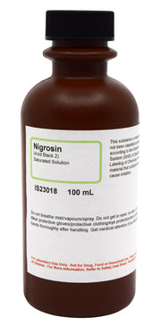 Nigrosin Acid Black 2 Saturated Solution, 100mL