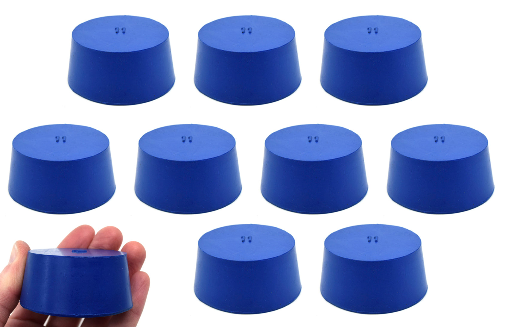Solid Neoprene Stopper, 10-Pack