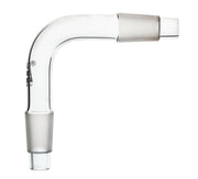 Sloping Recovery Bend, 29/32 Flask and 19/26 Condenser Cones, Borosilicate Glass