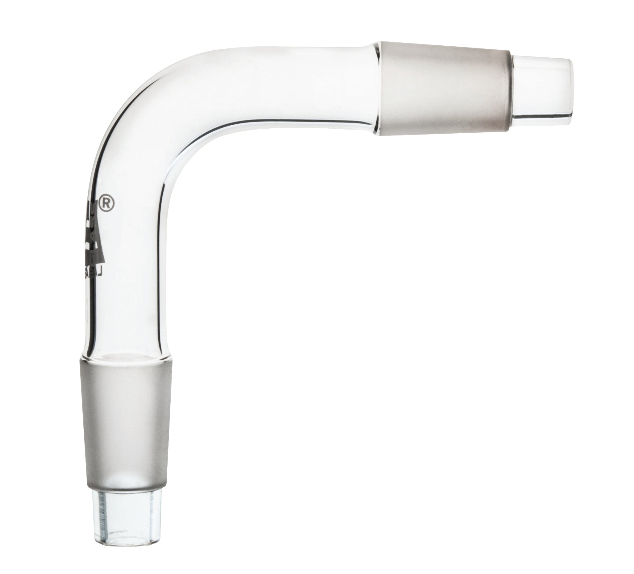 Sloping Recovery Bend, 29/32 Flask and 19/26 Condenser Cones, Borosilicate Glass