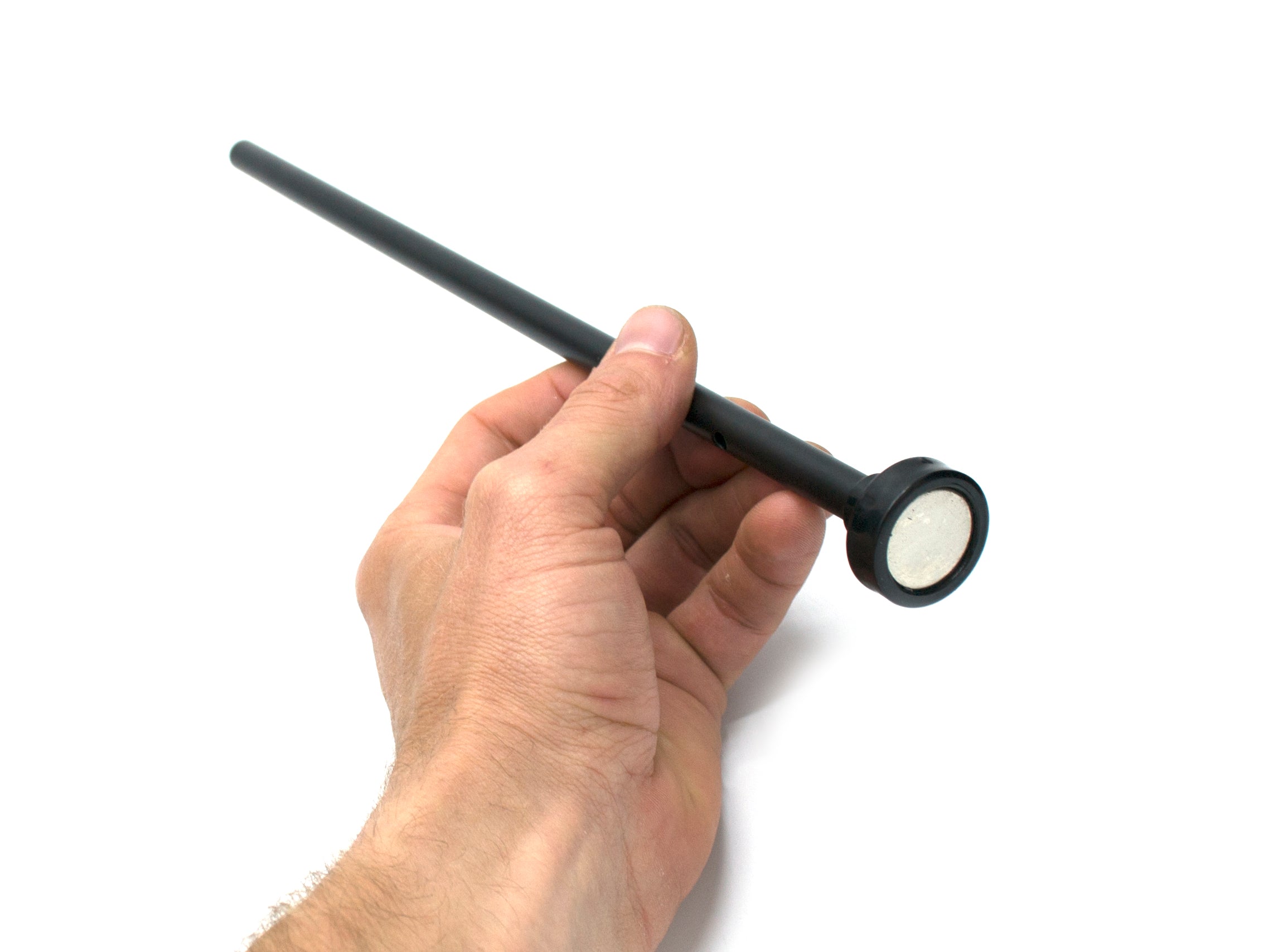 Visual Scientifics Metal Rod, 12" x 3/8", Threaded and Magnetic Ends