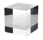 Solid Acrylic Cube, 2" Sides