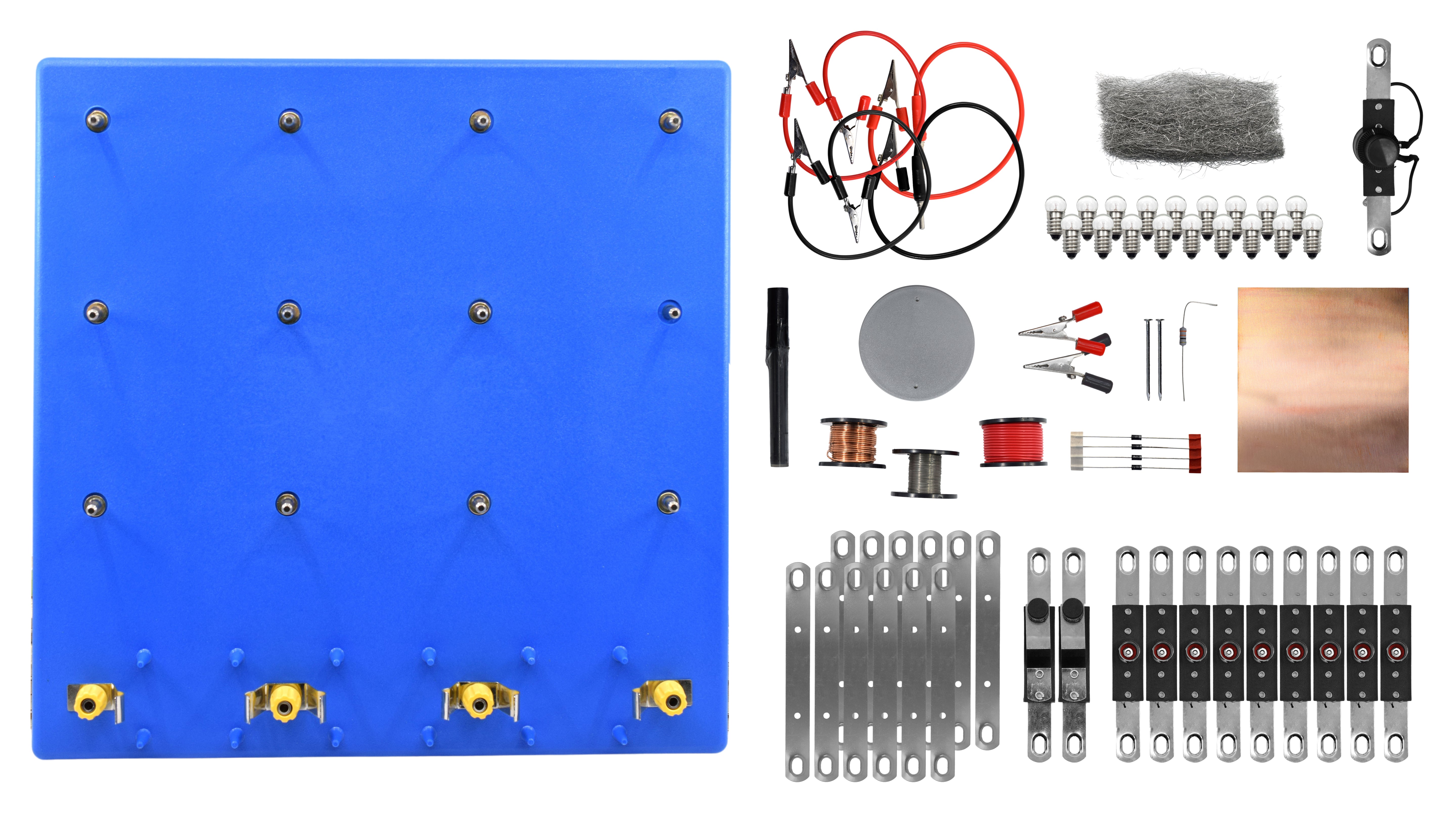 63-Piece Worcester Electrical Circuit Board Kit