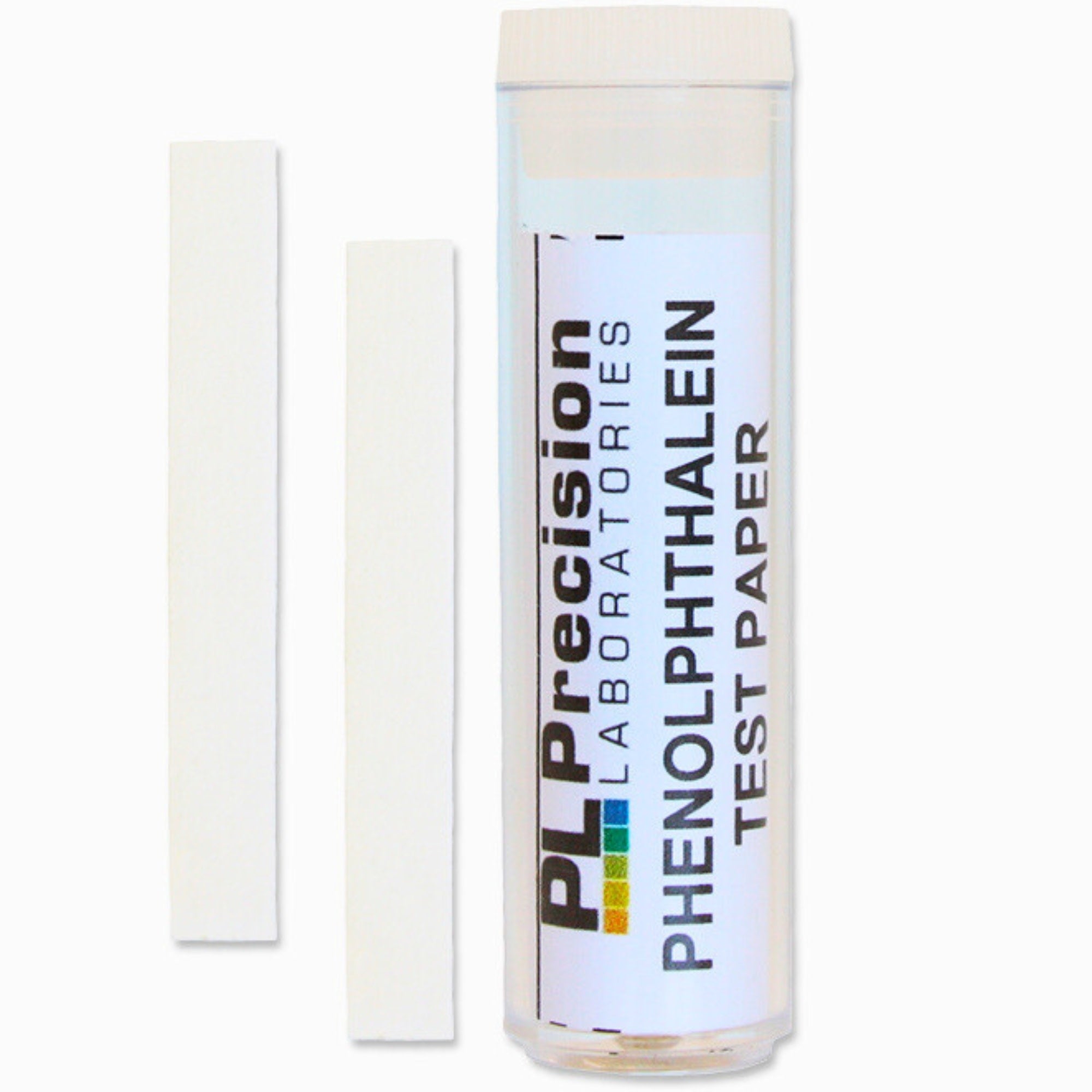 Phenolphthalein Ammonia Detection Test Paper, 100 Strips