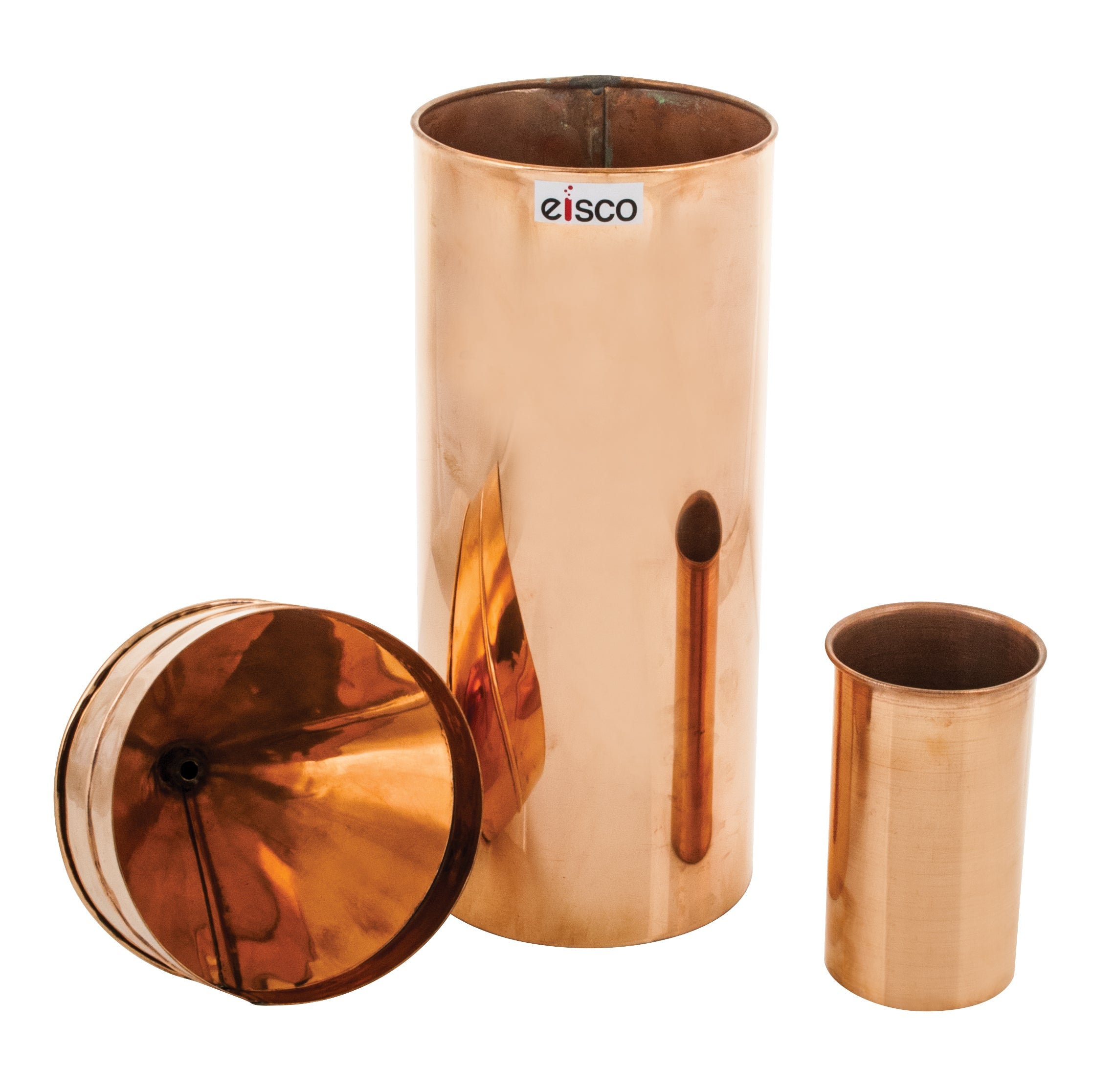 British Pattern Copper Rain Gauge