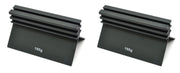 Anodized Aluminum Air Track Glider, 100g, 2-Pack