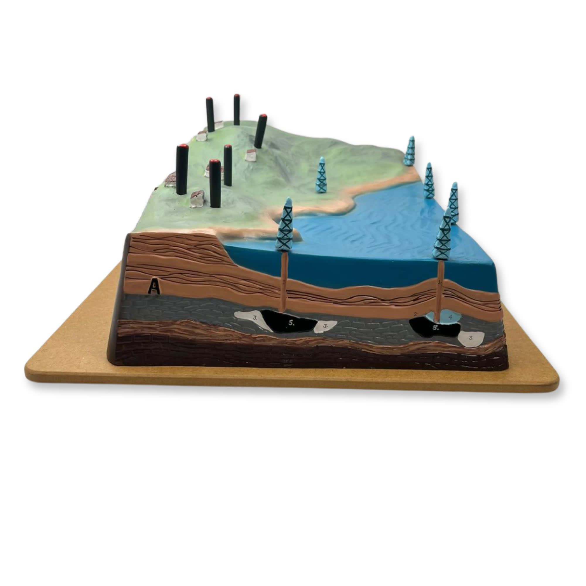 Underground Mineral Deposits Teaching Model