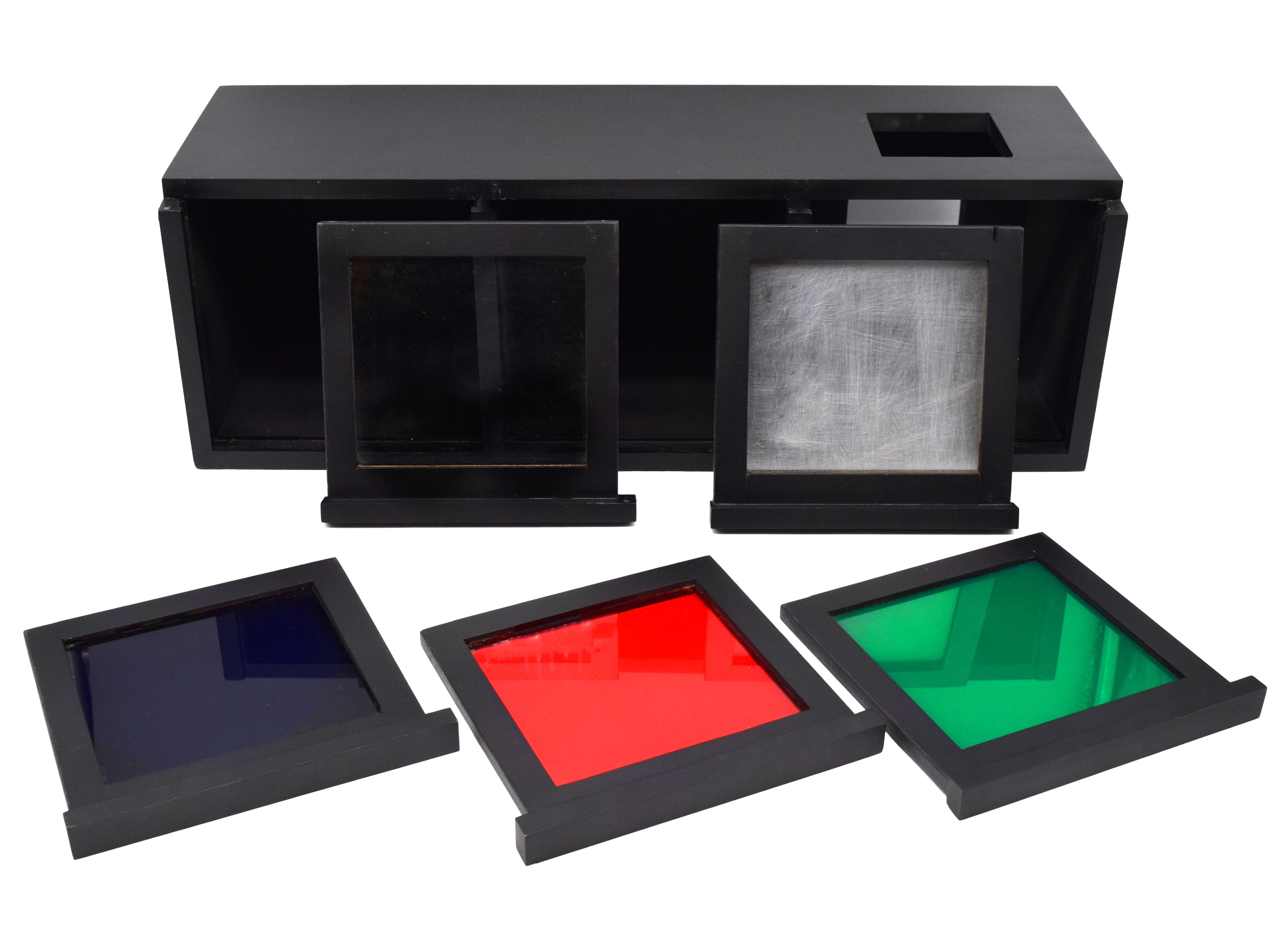 Combination Dark Chamber for Phototropism Experiments, 21 x 7 x 7"