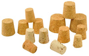100-Pack Assorted Bark Cork Stoppers