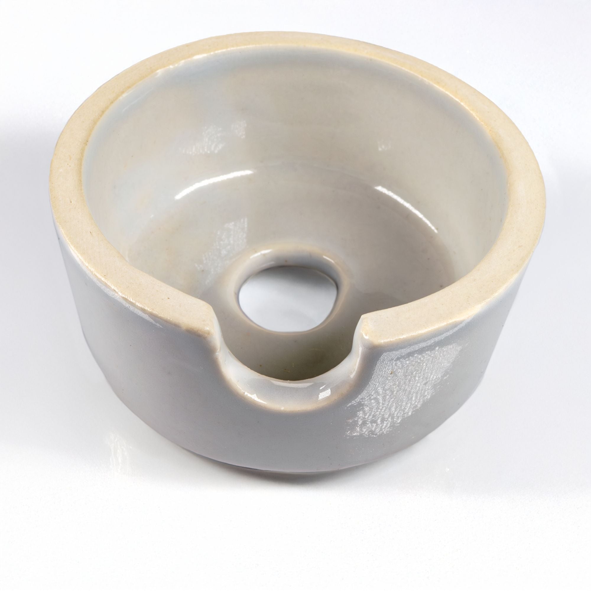 Porcelain Beehive Shelf, 7.5cm, Glazed