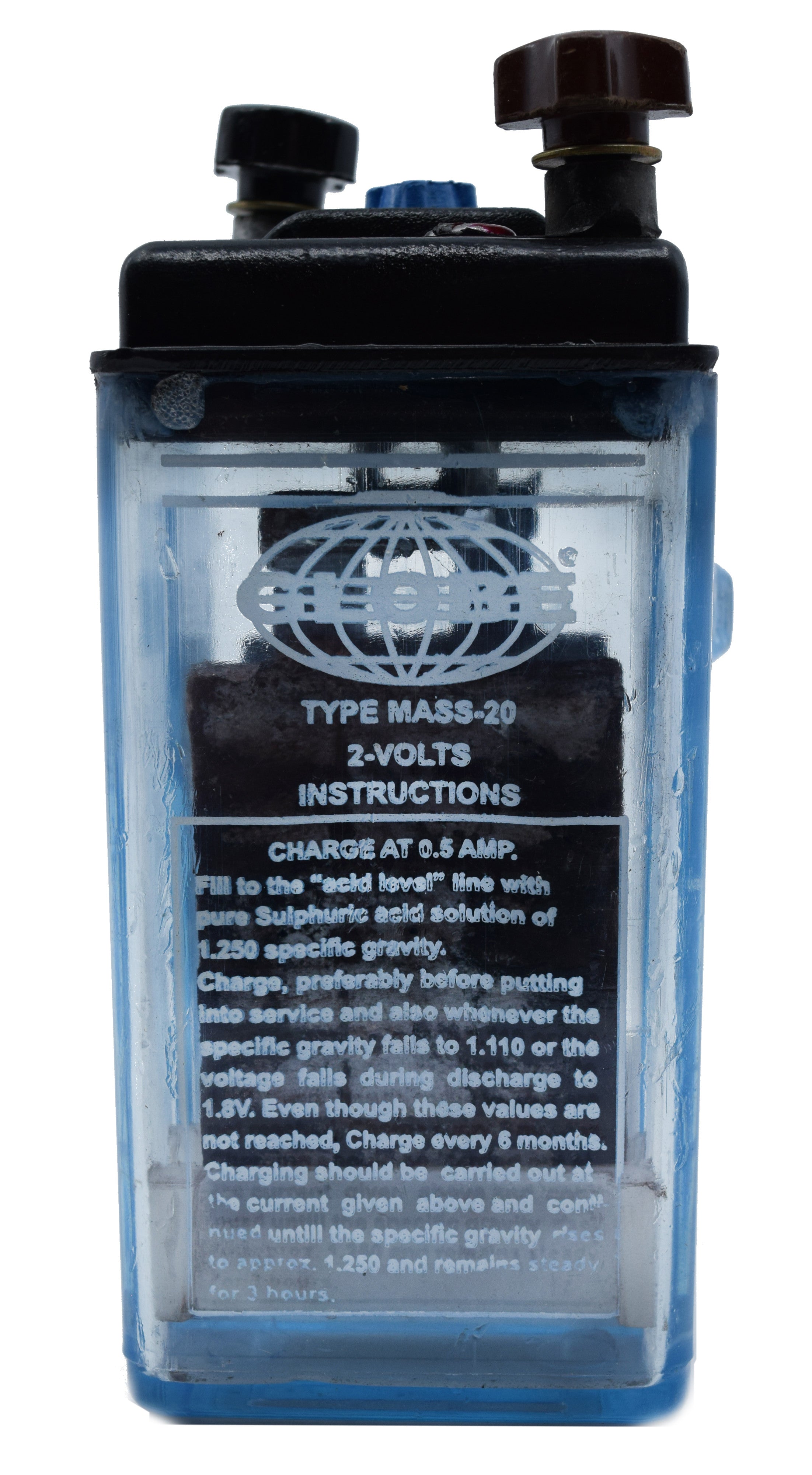Lead-Acid Accumulator with Handle, 2V 20Ah
