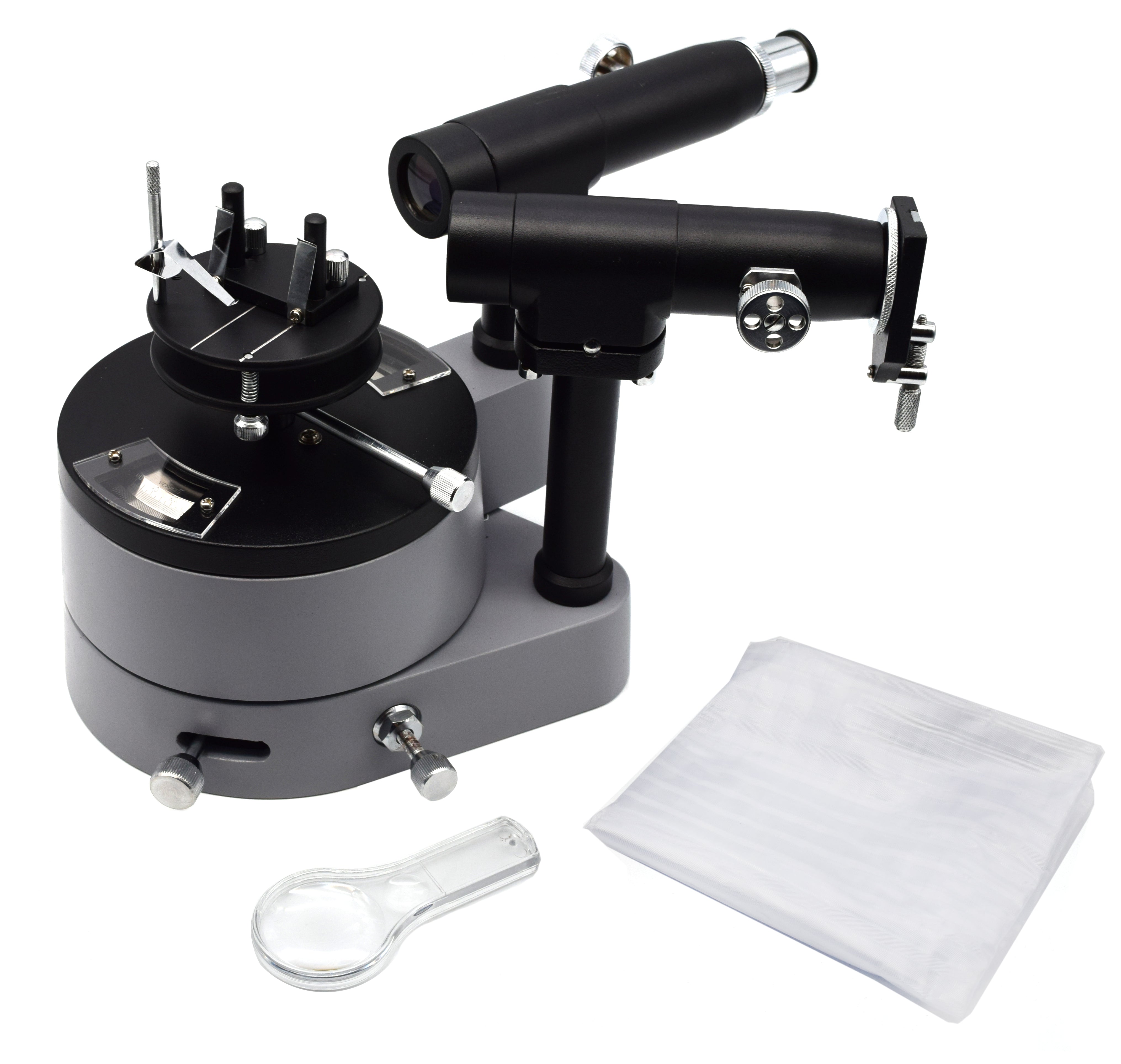 Advanced Spectrometer with Turntable and Wooden Storage Case