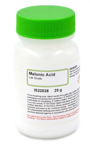 Laboratory Grade Malonic Acid, 25g
