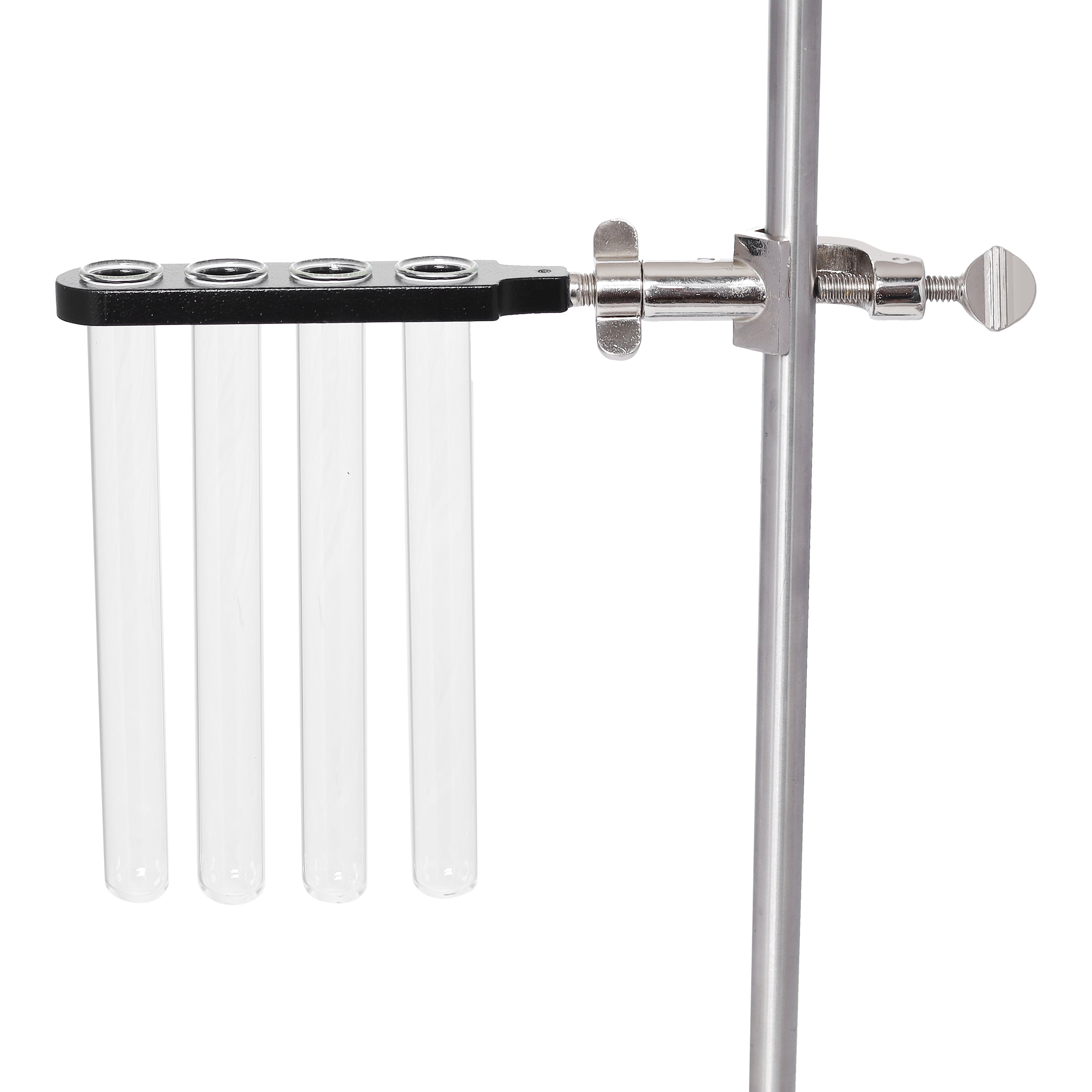 4-Hole Test Tube Clamp Holder with Swivel Boss Head, 16mm