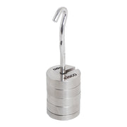 Stainless Steel Slotted Mass Set with Hanger, 4 x 50g (250g Total)
