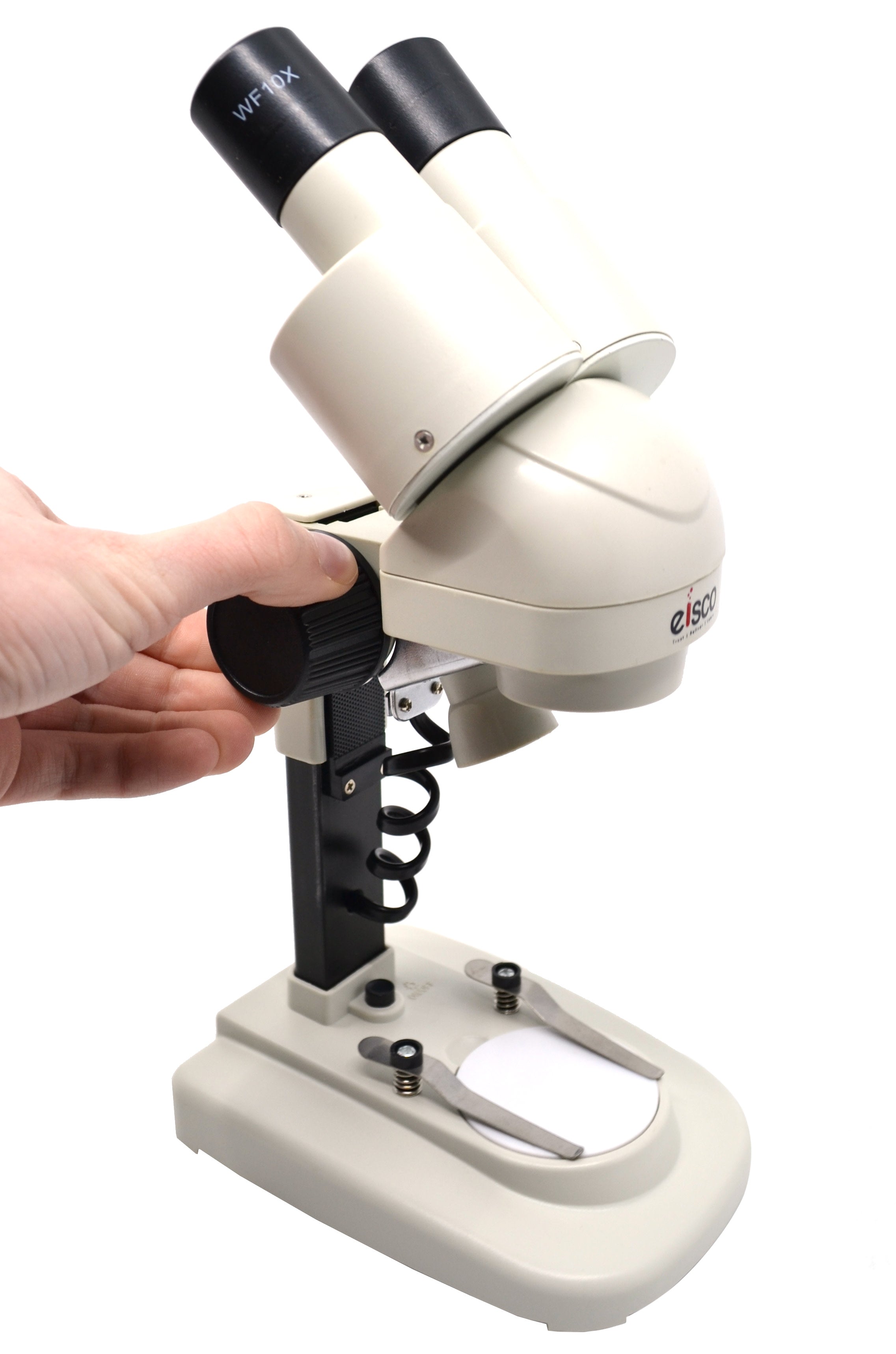 Starter Inclined Stereo Microscope, 20X with Cordless LED