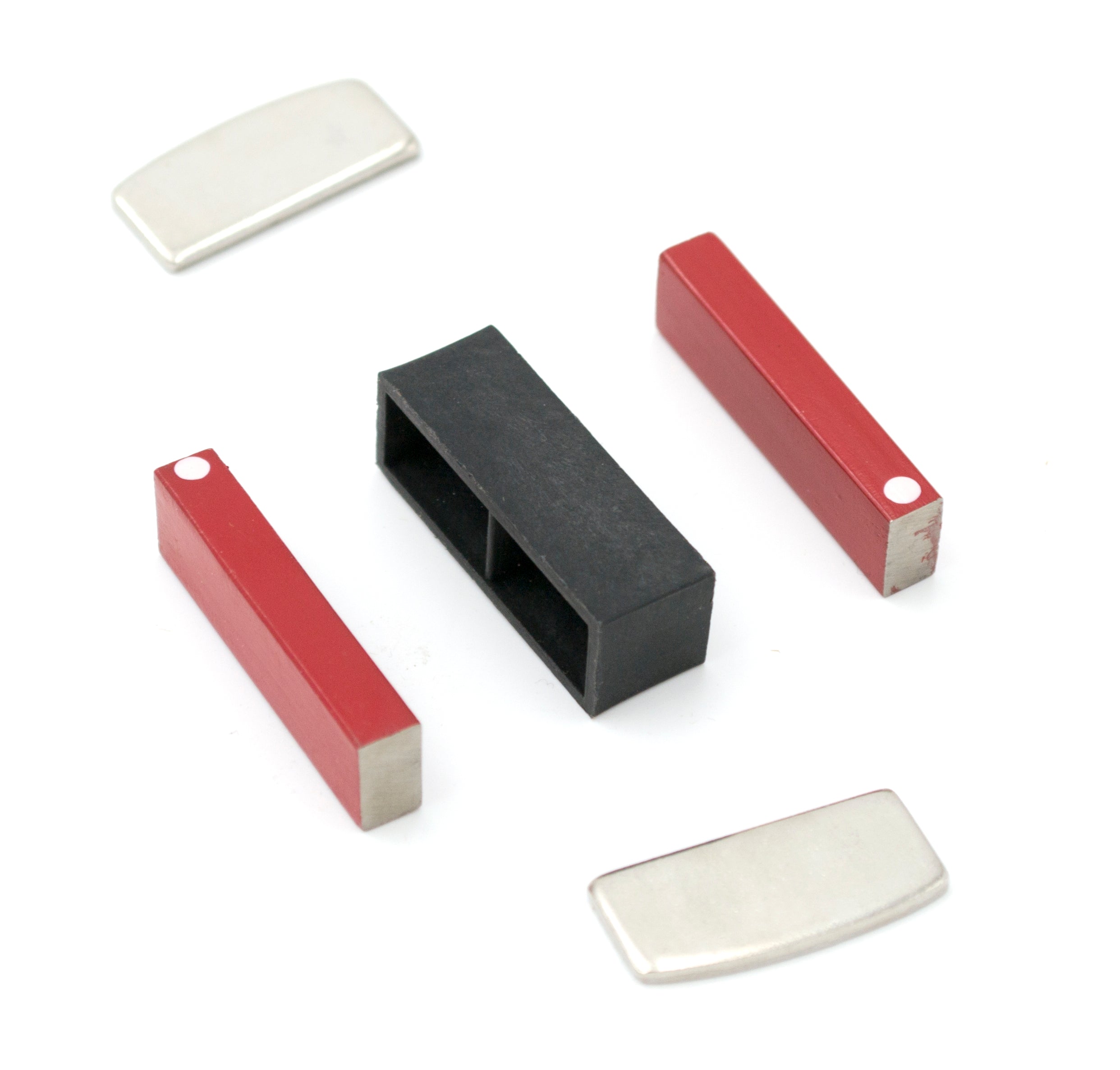 Alnico Bar Magnet Pair with Keeper, 1.5"