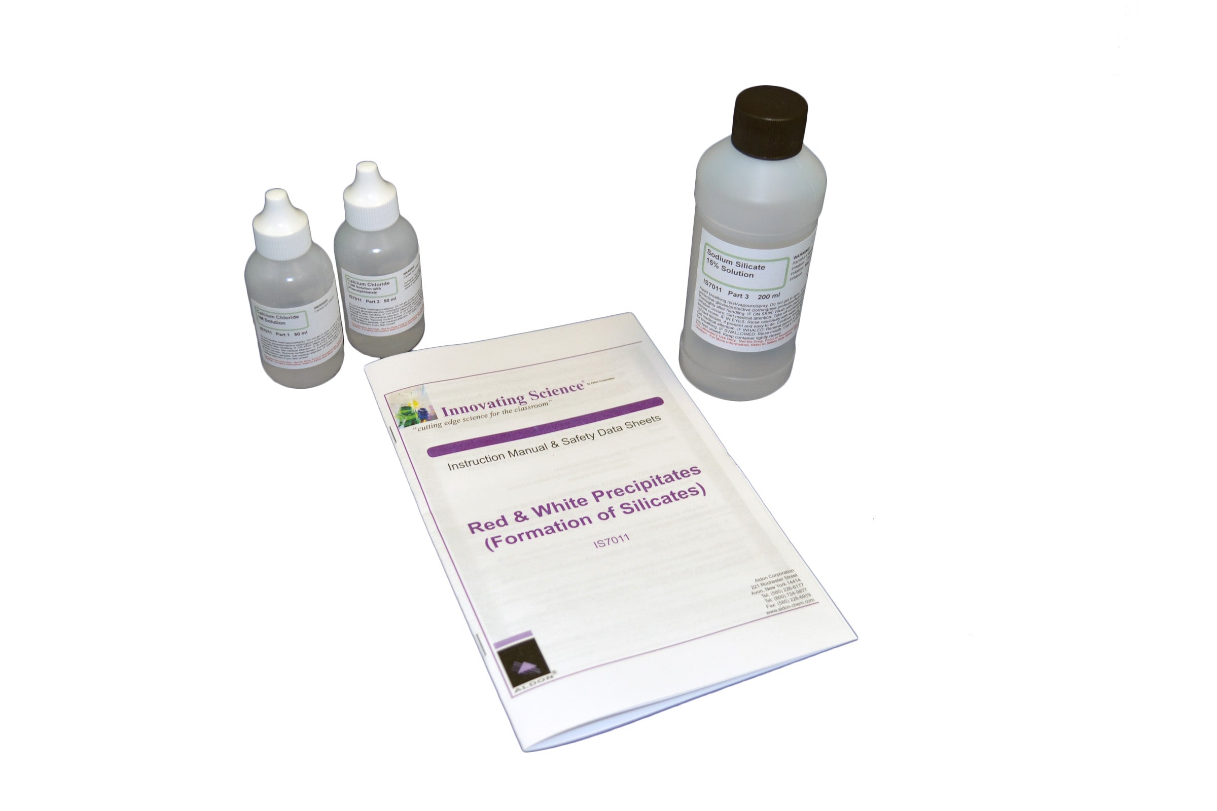 Formation of Silicates Red and White Precipitates Demonstration Kit