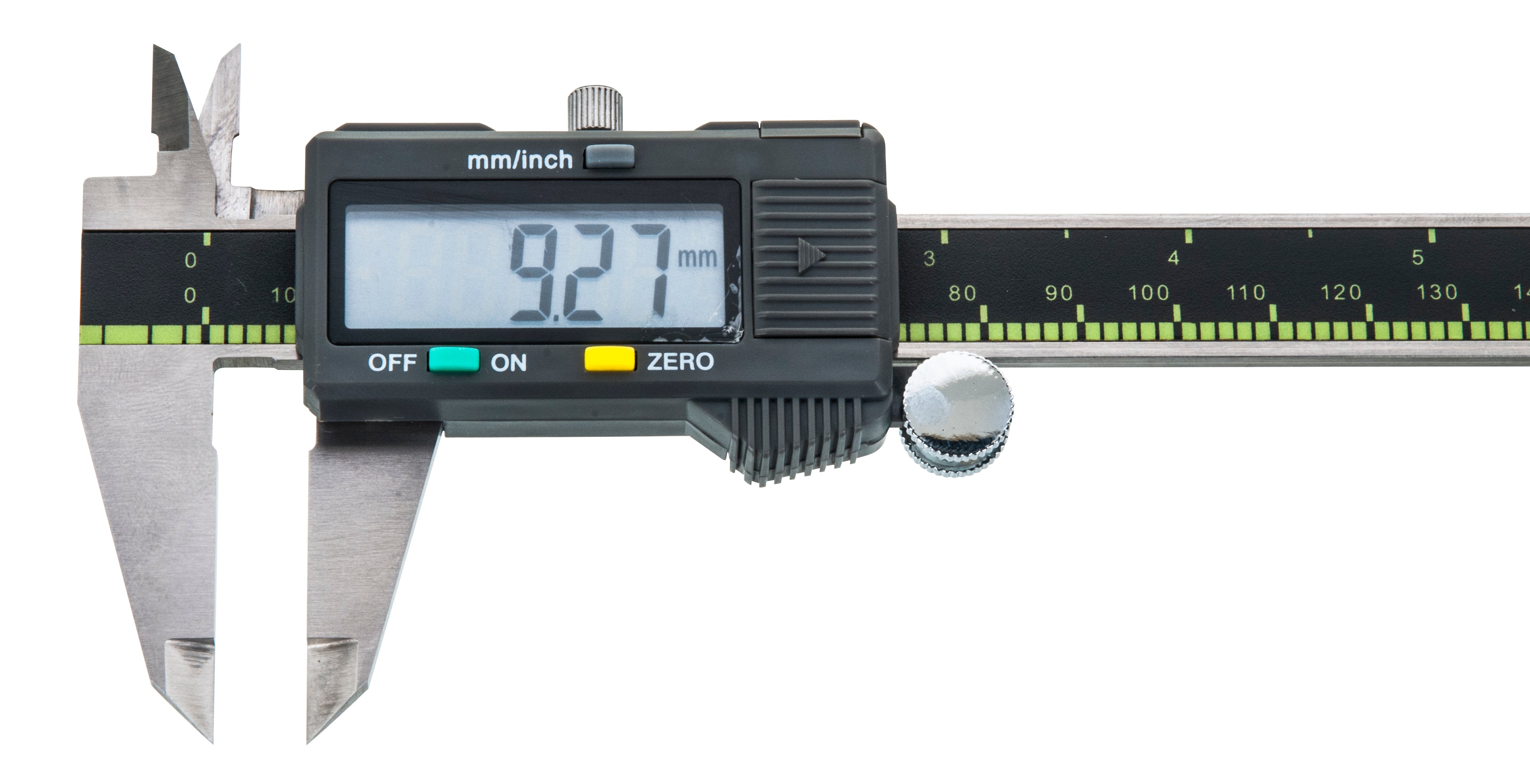 Digital Vernier Caliper with Dual mm/Inch Scale, Stainless Steel