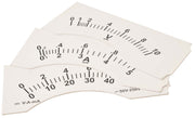 Interchangeable Dial for Demonstration Meter, Model H