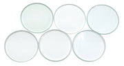 6-Piece Glass Lens Set, 38mm (Convex, Concave, Plano, Meniscus)