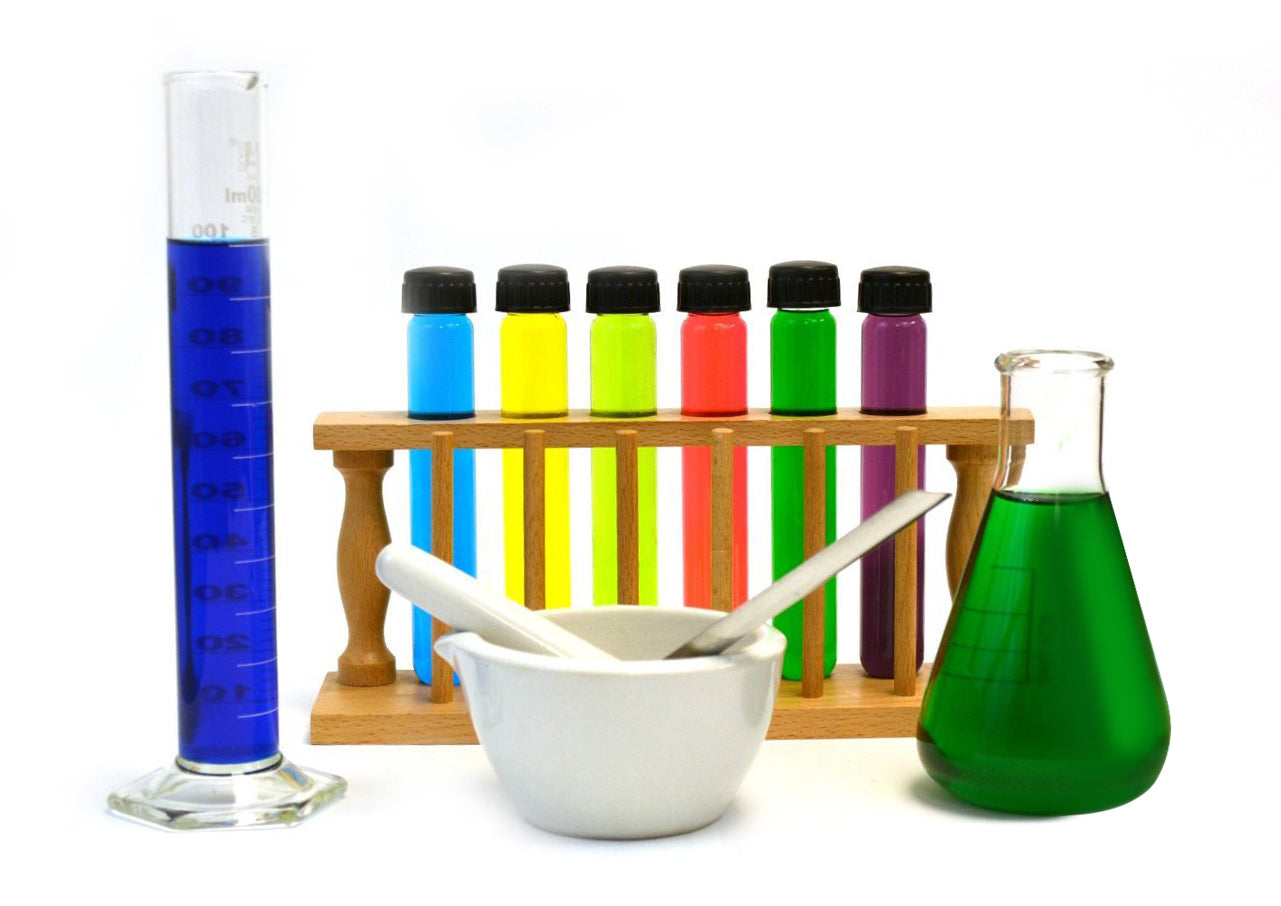 The Wizard's Potion Set with Glass Labware for Home Experiments