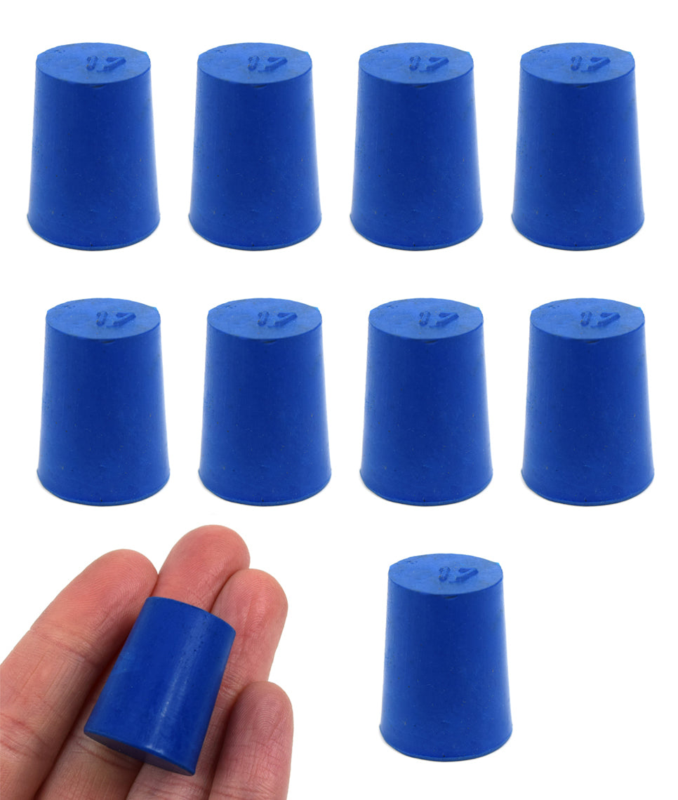 Solid Neoprene Stopper, 10-Pack