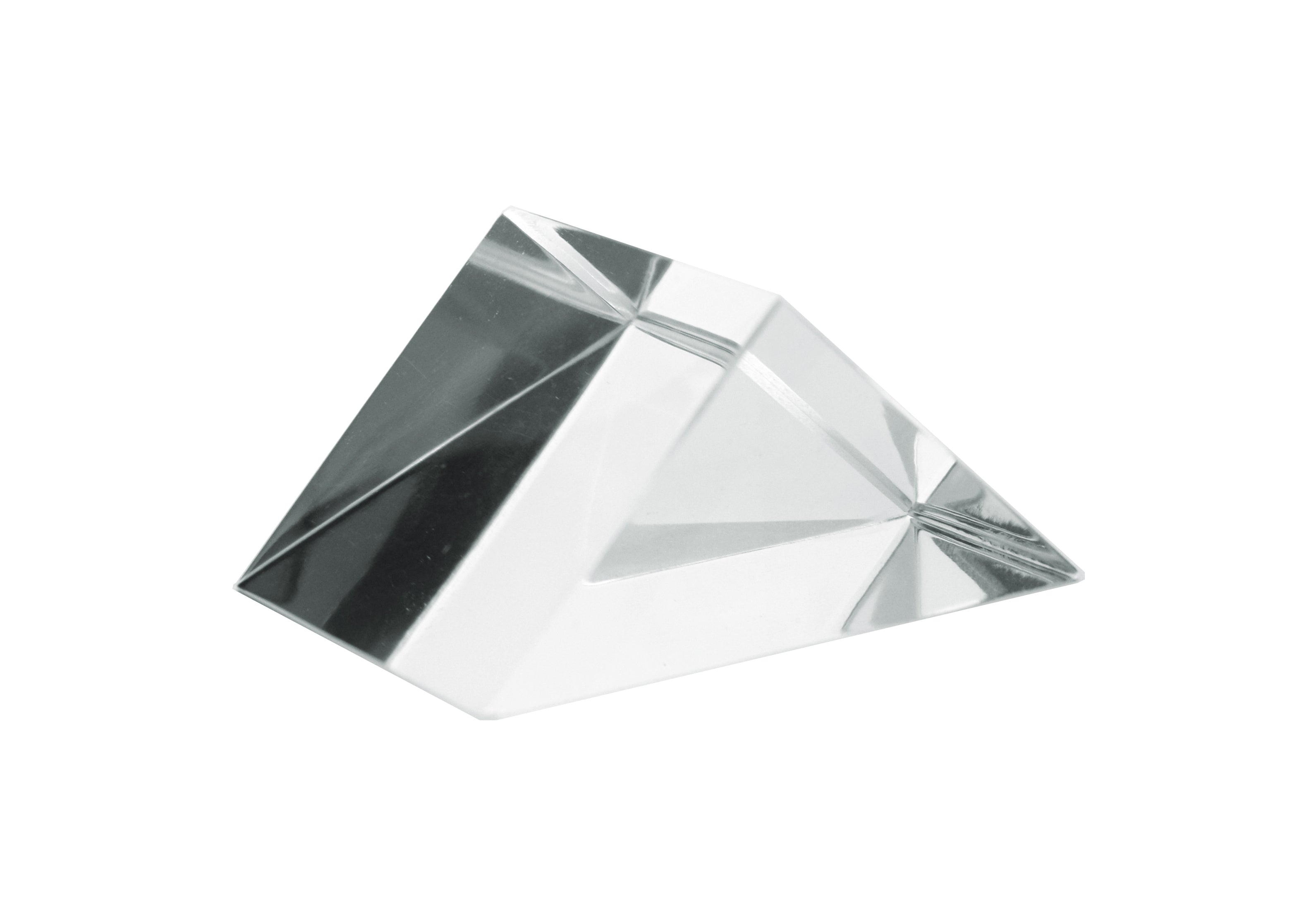 Right-Angled Acrylic Prism, 25mm Length, 35mm Hypotenuse