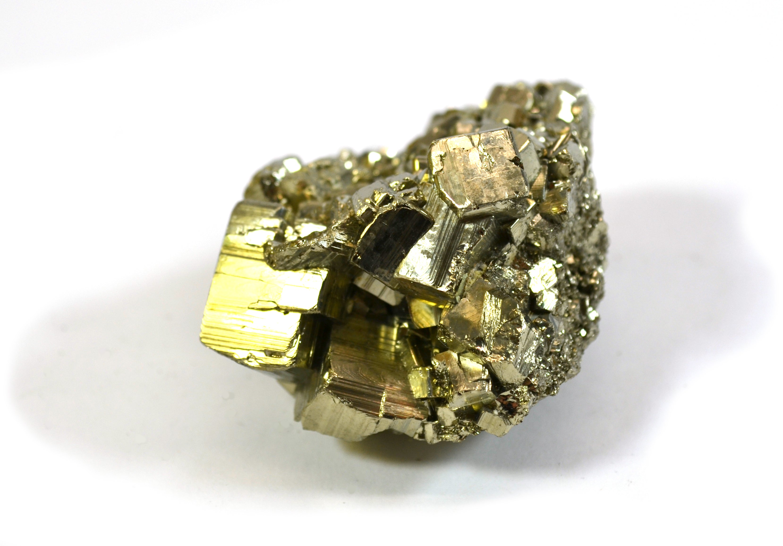 Crystalline Pyrite Specimen with 10-20mm Crystals, 2.5-3 inch