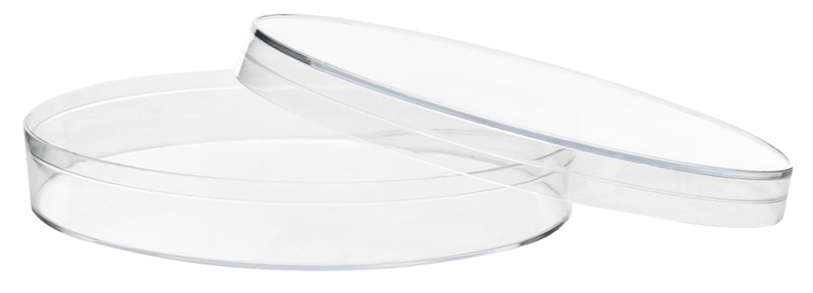 25-Pack Sterile Triple-Vented Disposable Polystyrene Petri Dishes, 90mm