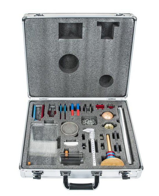 Magnetics Systems Physics Kit with 18 Components and 7 Experiment Guides, Carry Case