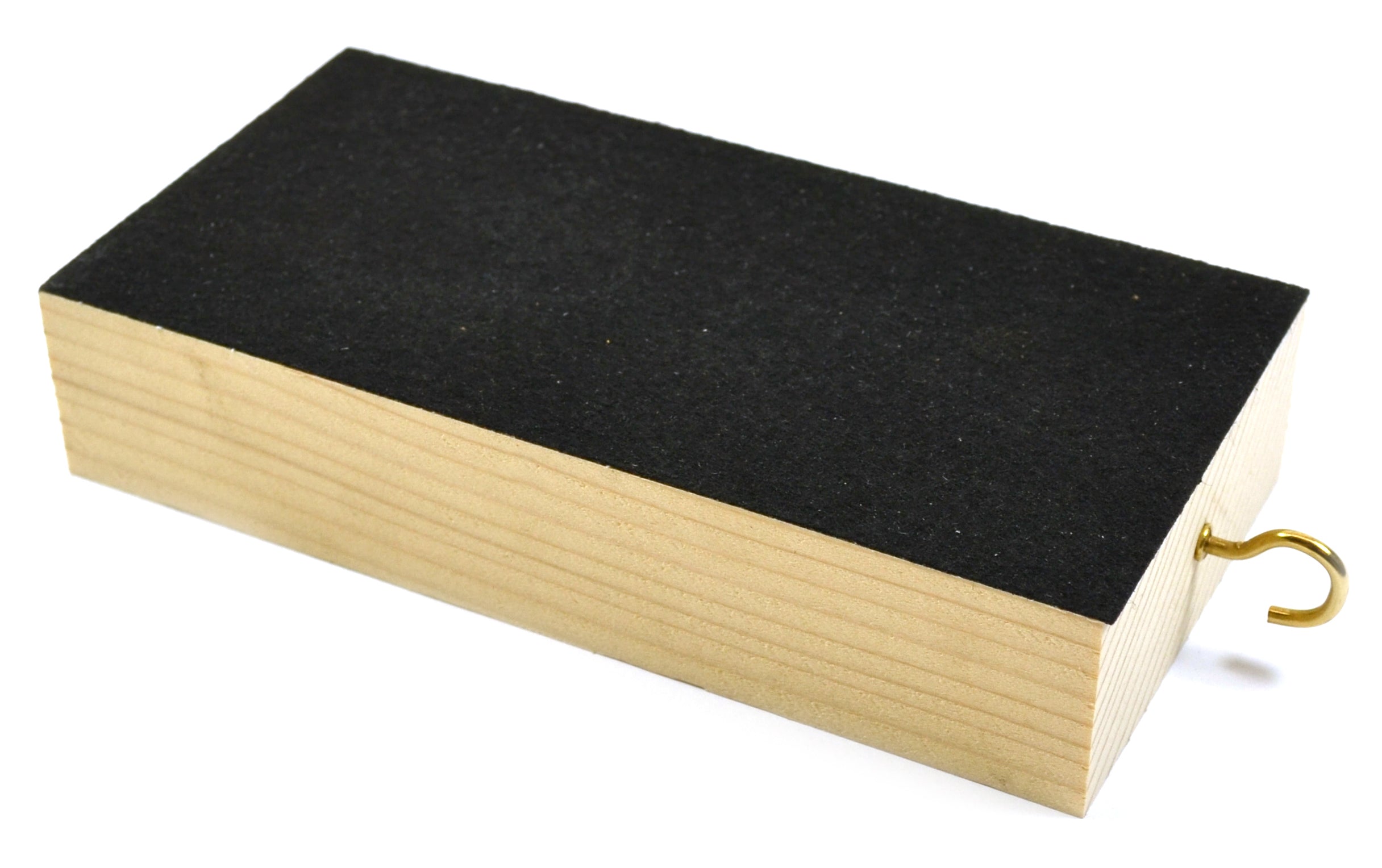 Wooden Friction Block with Felt Surface, 6 x 3 x 1.25"