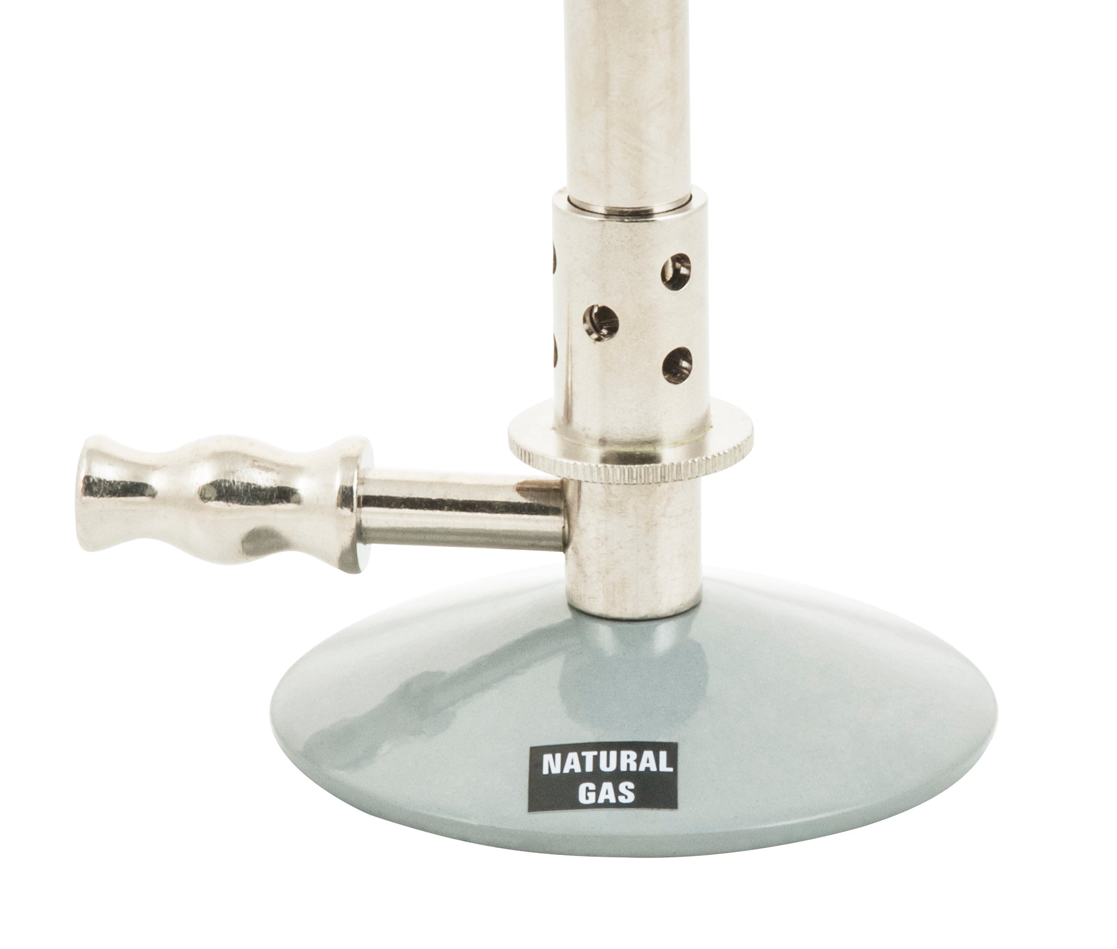 Nickel-Plated Bunsen Burner, Natural Gas
